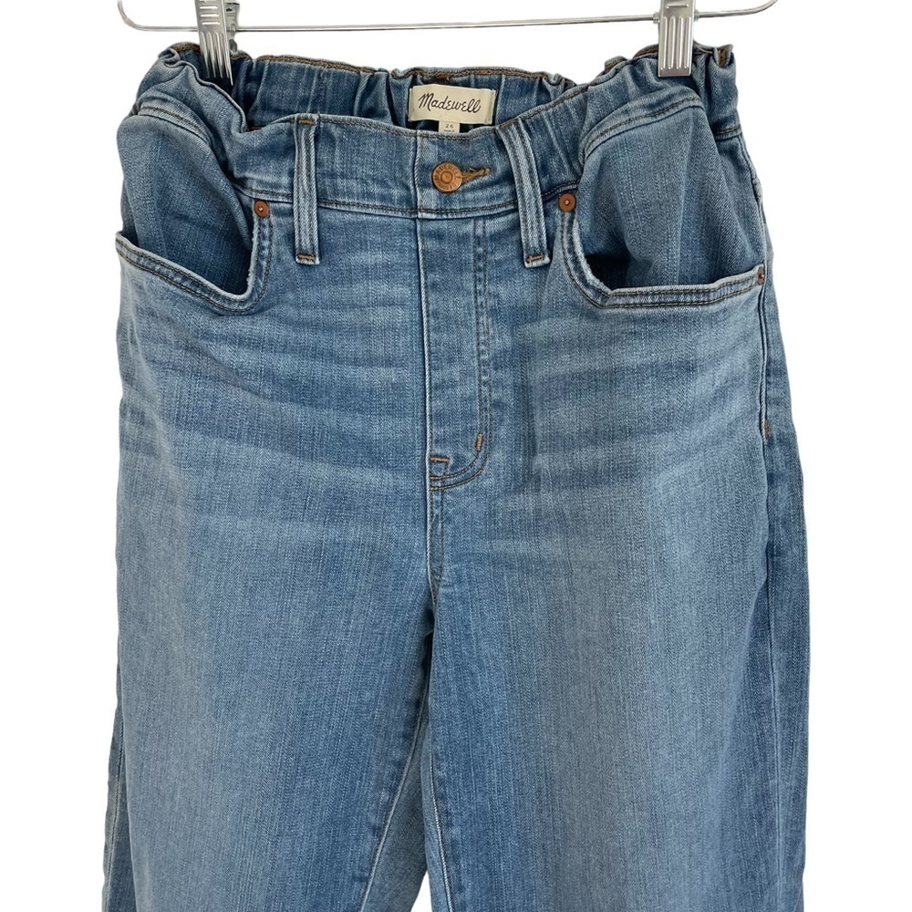 Madewell Pull-On Jeans in Keefe Wash, Size 26 - Picture 6 of 10